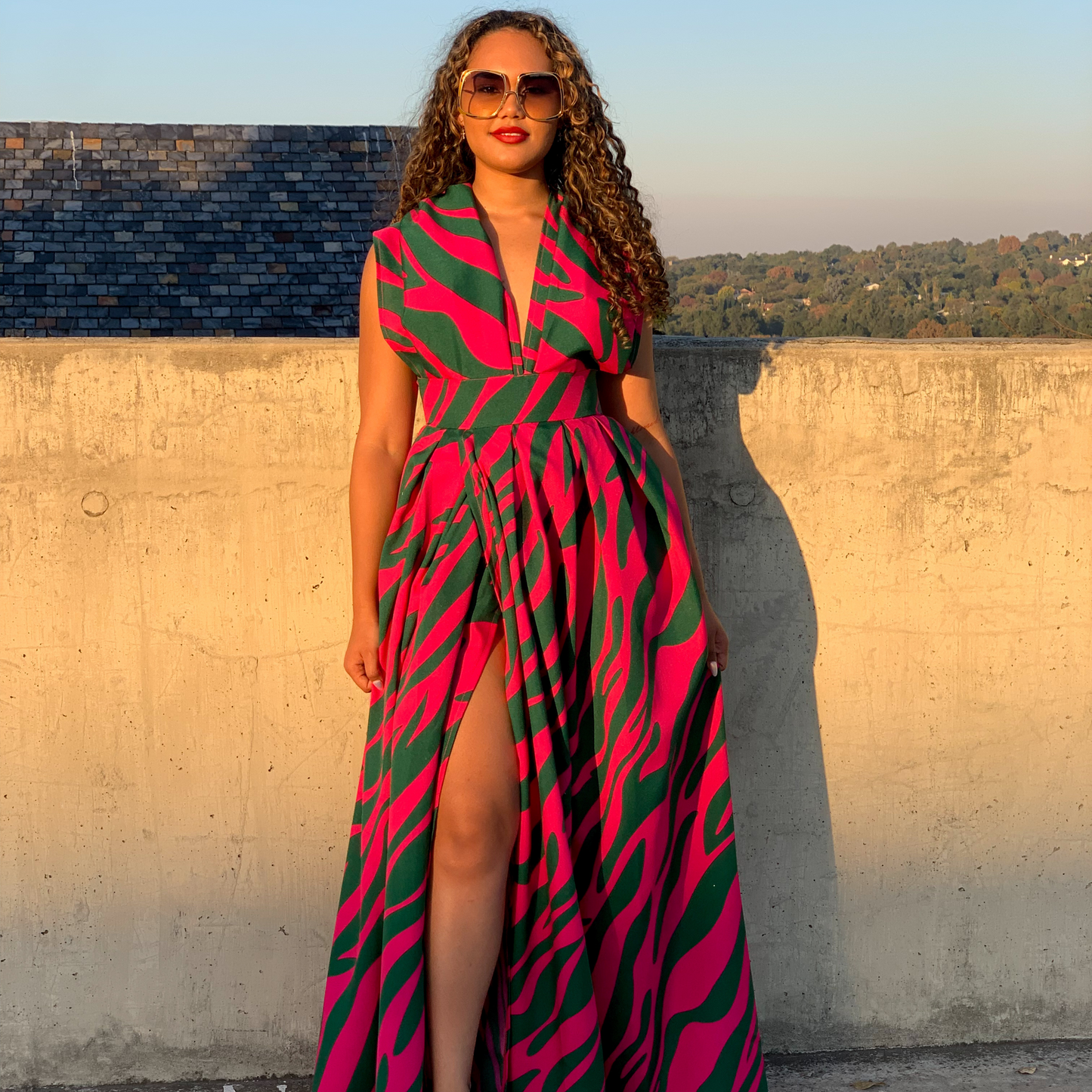 Jasiri Tie back Maxi