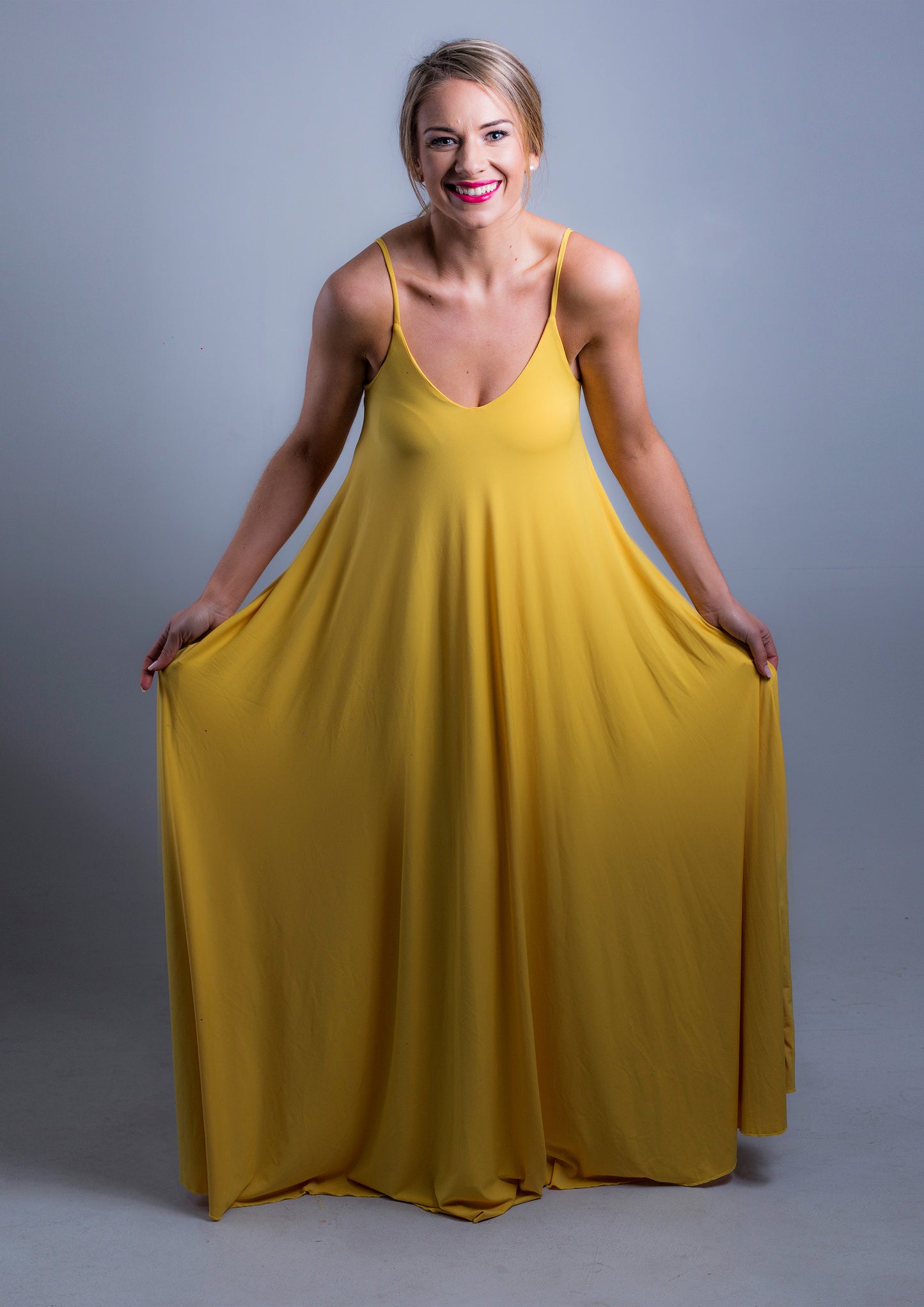 Slip Dress Yellow