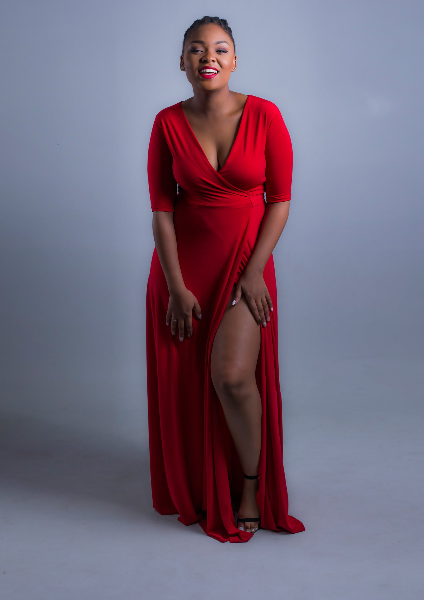 Wrap Dress Red
