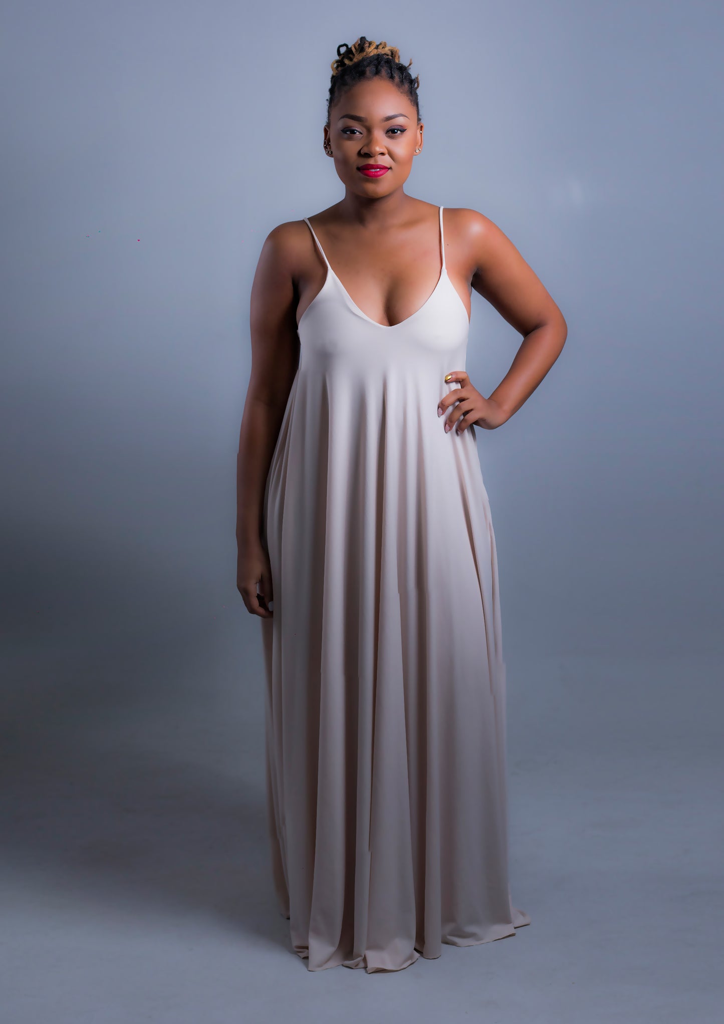 Slip Dress Nude