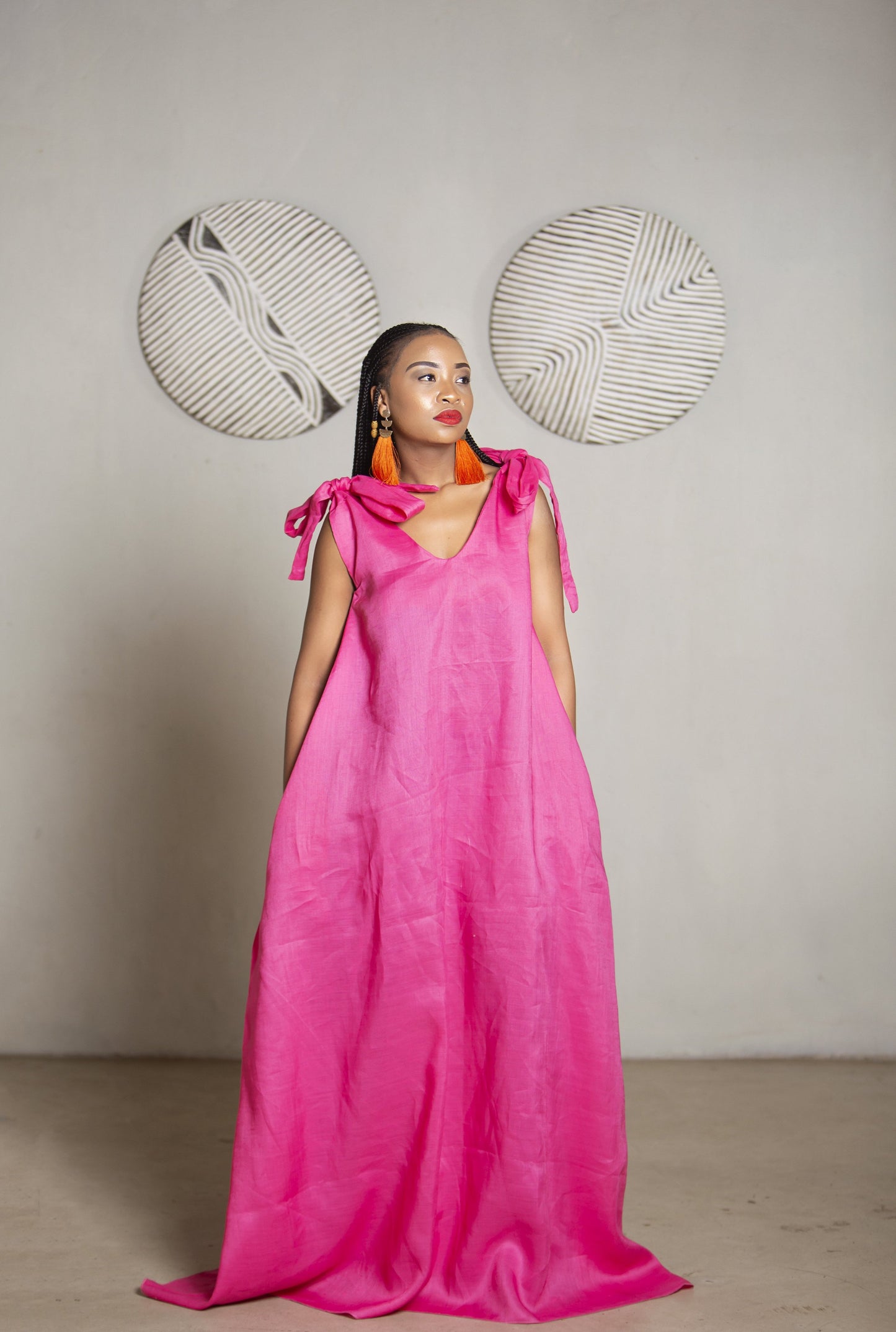 Nikita Linen Pink (Pure Linen)