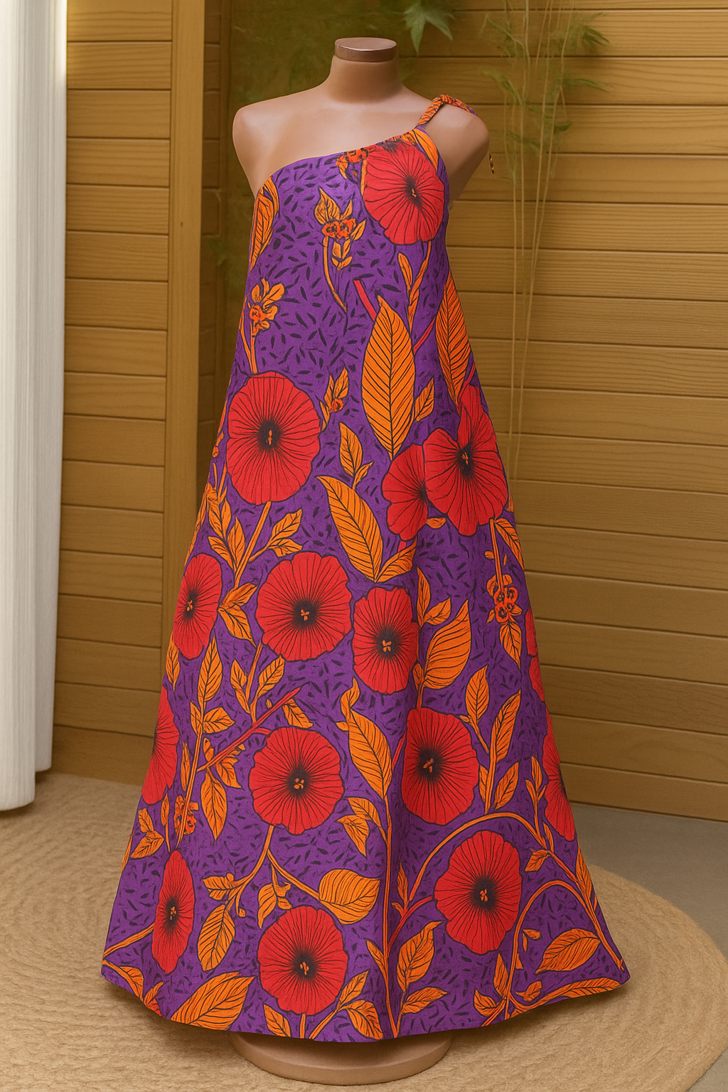 Layla One Shoulder Maxi