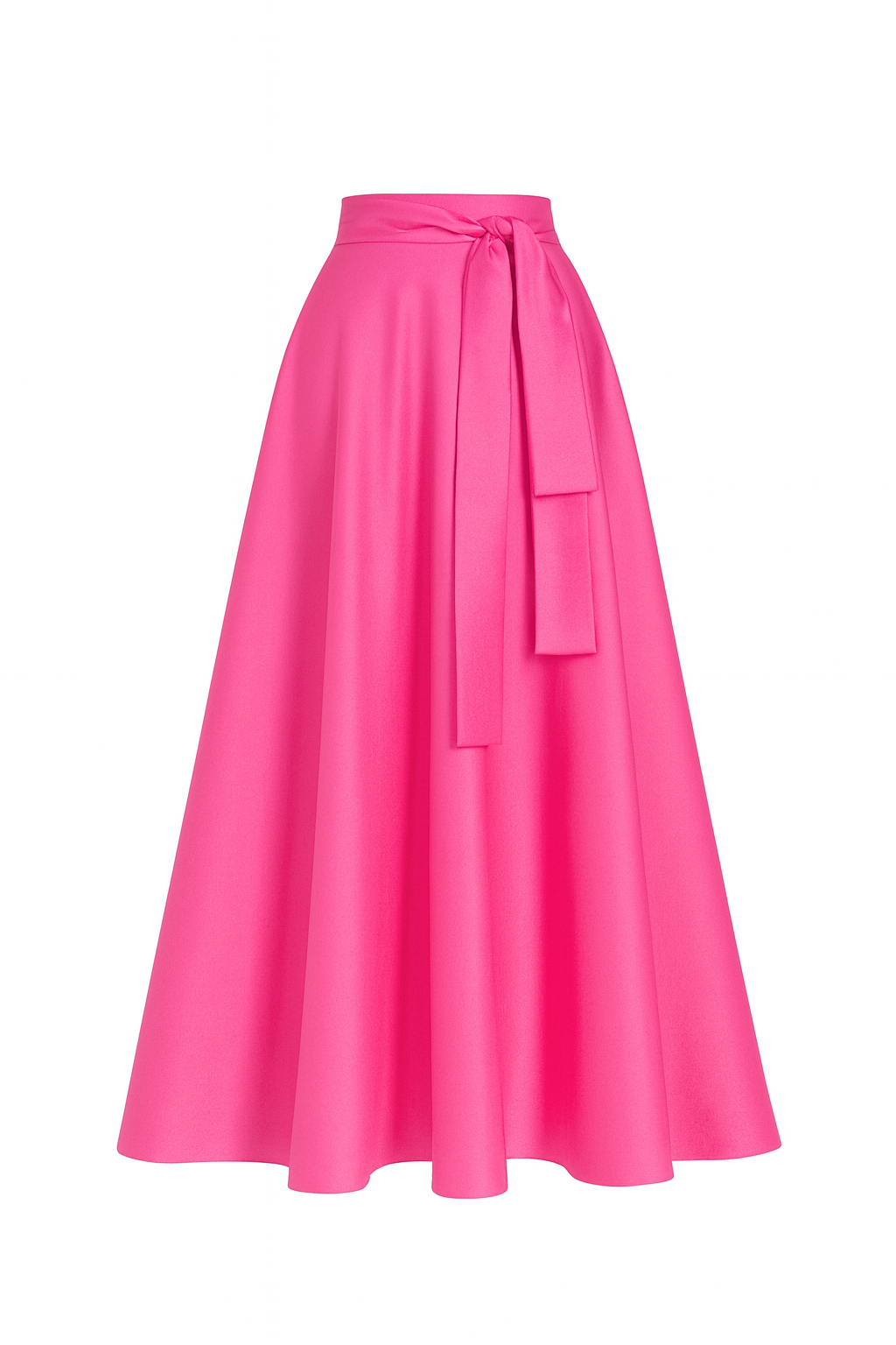 Amare Geo Pink Skirt (Belted)