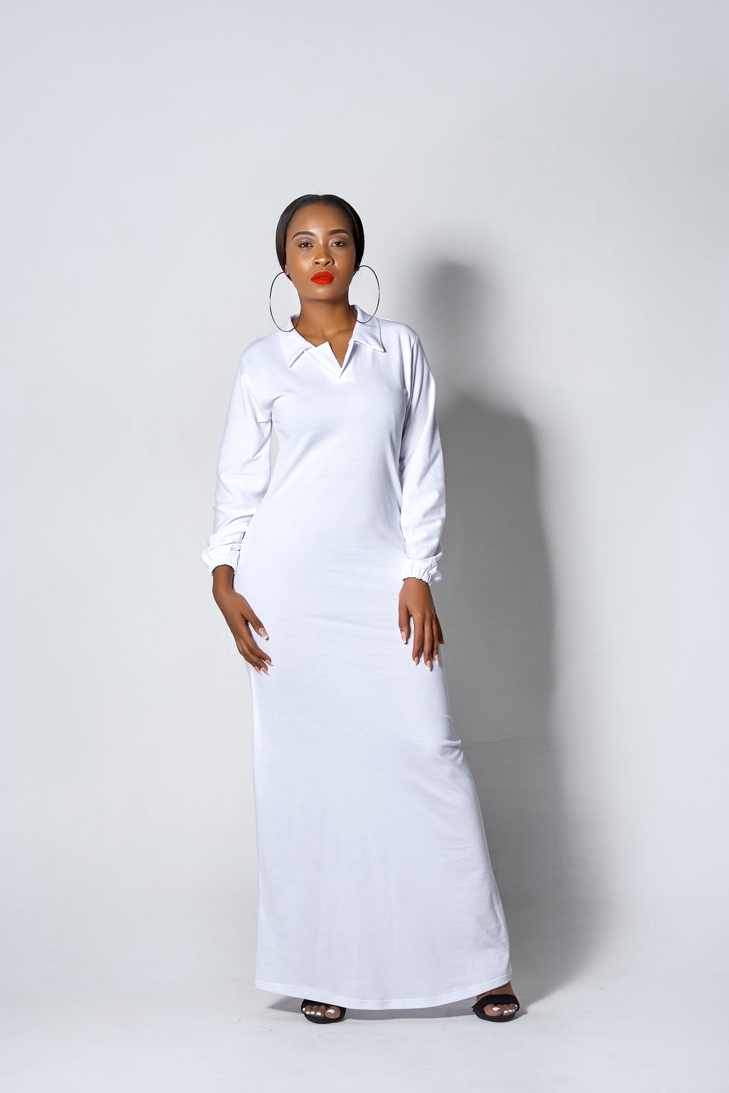 Golf Shirt Maxi White