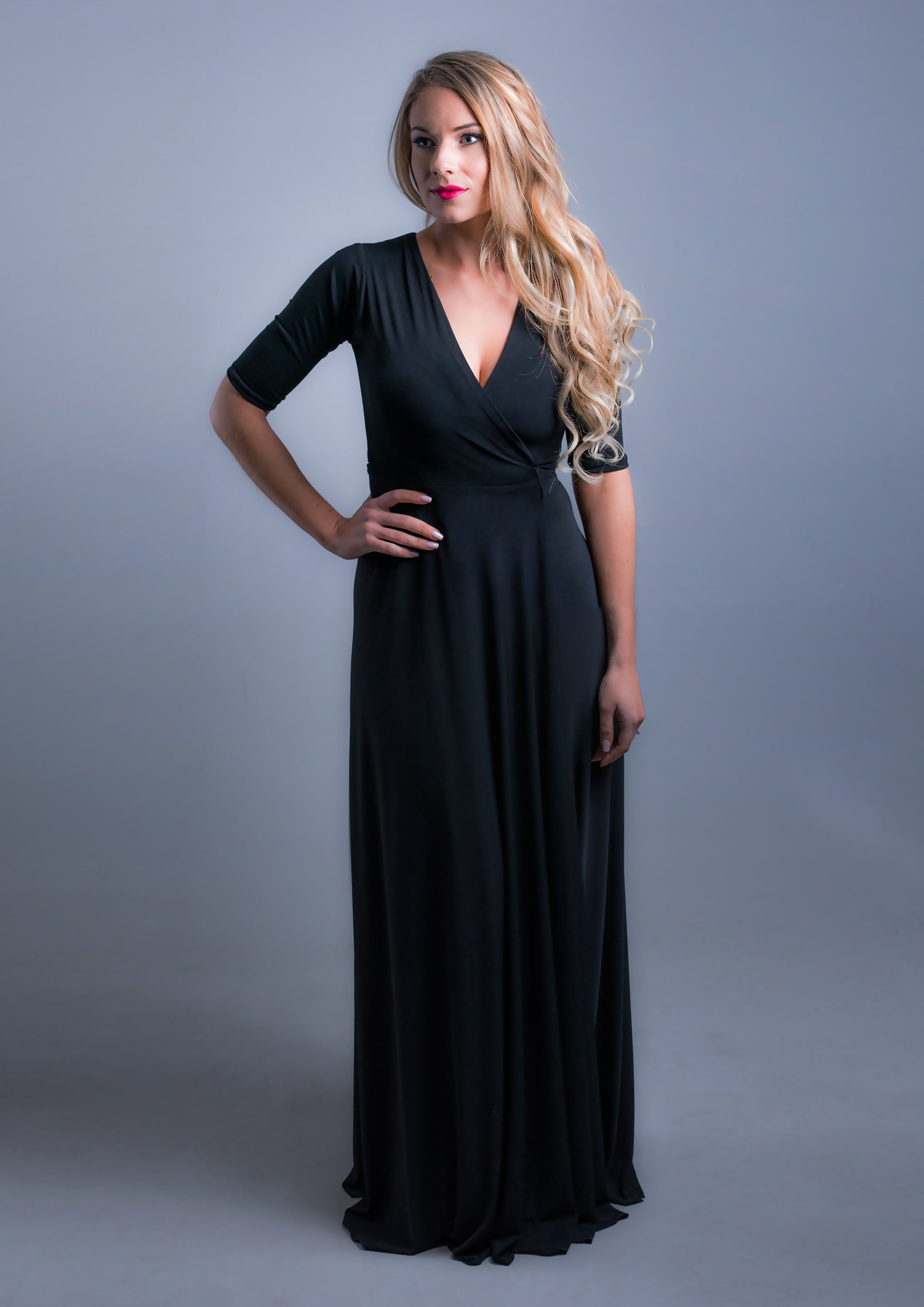 Wrap Dress Black