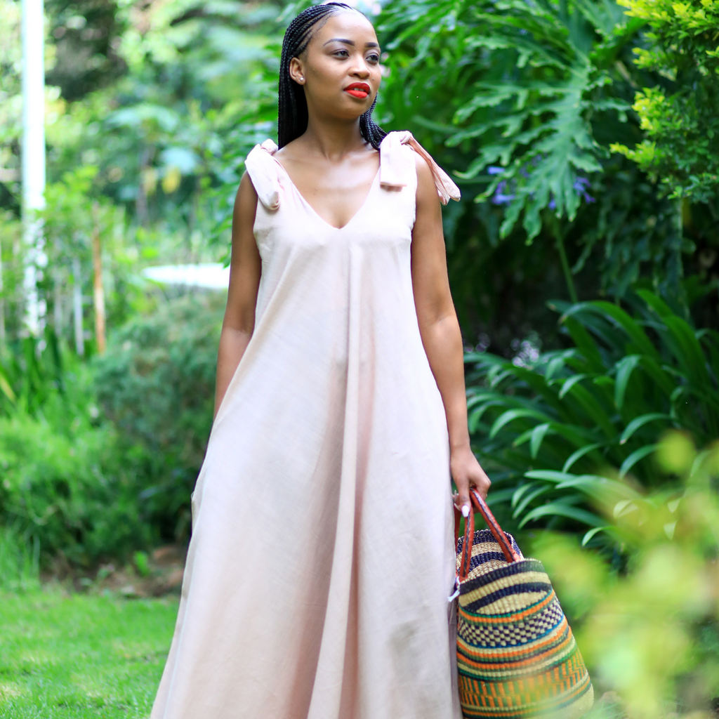 Nikita Linen Nude (Pure Linen)