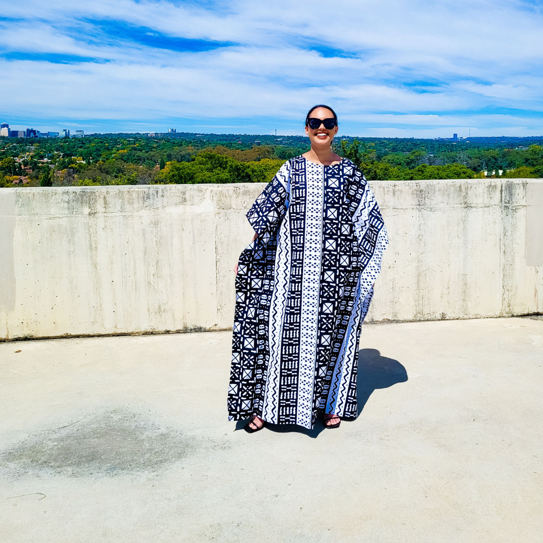 Khari Queen Kaftan (Incl Belt &headwrap)